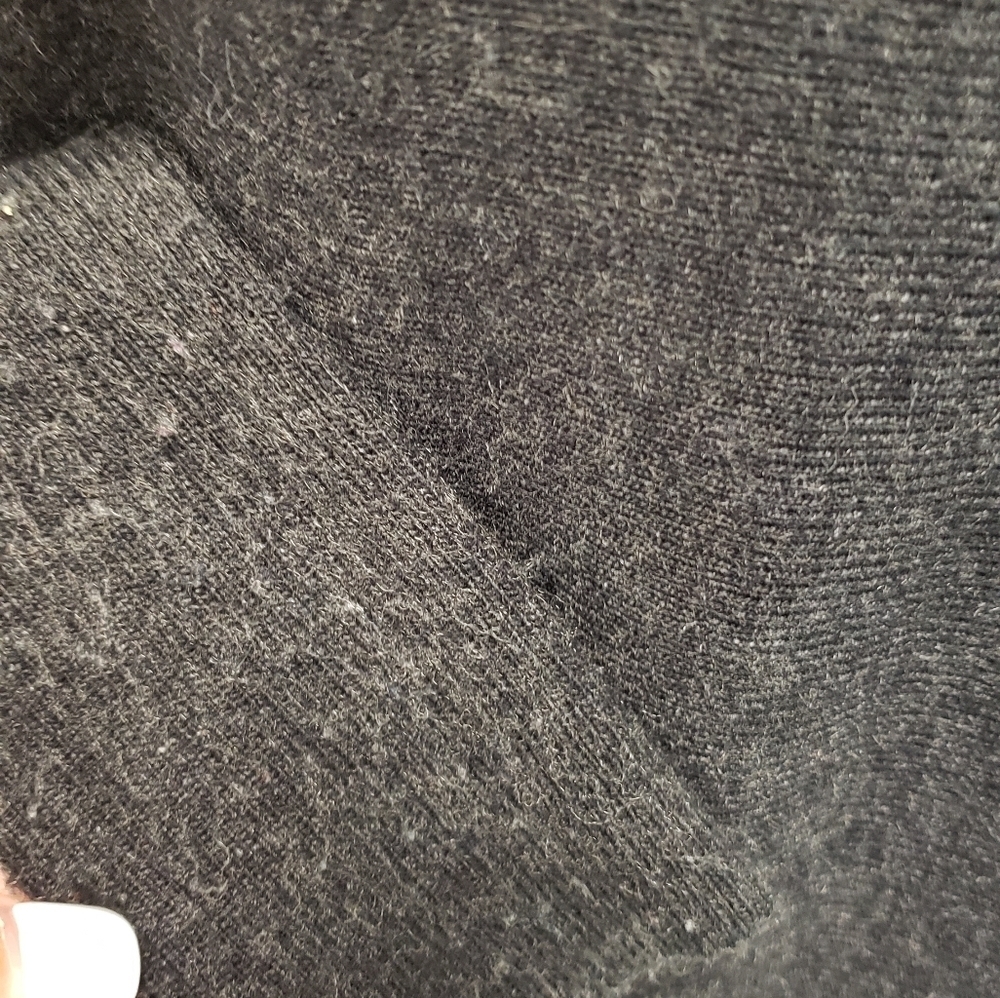 Talula Cashmere Angora Black Sweater Dress Womens - Picture 6 of 7